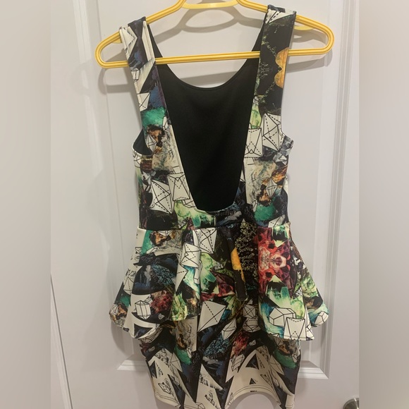 Peplum mini dress, Australian Backstage brand, RARE. - Picture 2 of 5